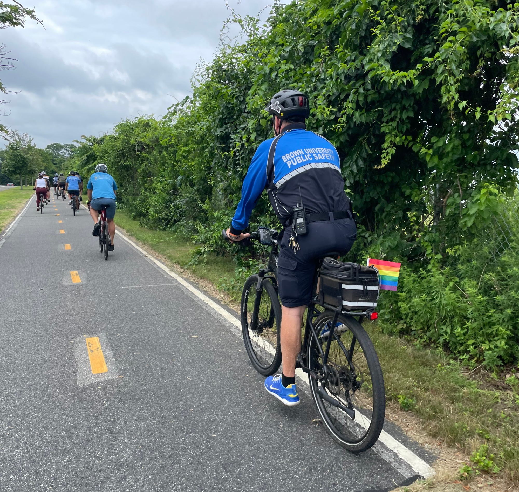 PSO Riccio at Pride Ride